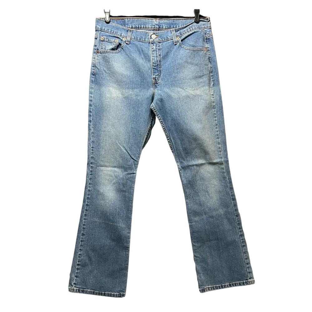 Levis Relaxed Bootcut Stretch Jeans Womens‎ 14 Misses Medium Wash Denim Mid Rise